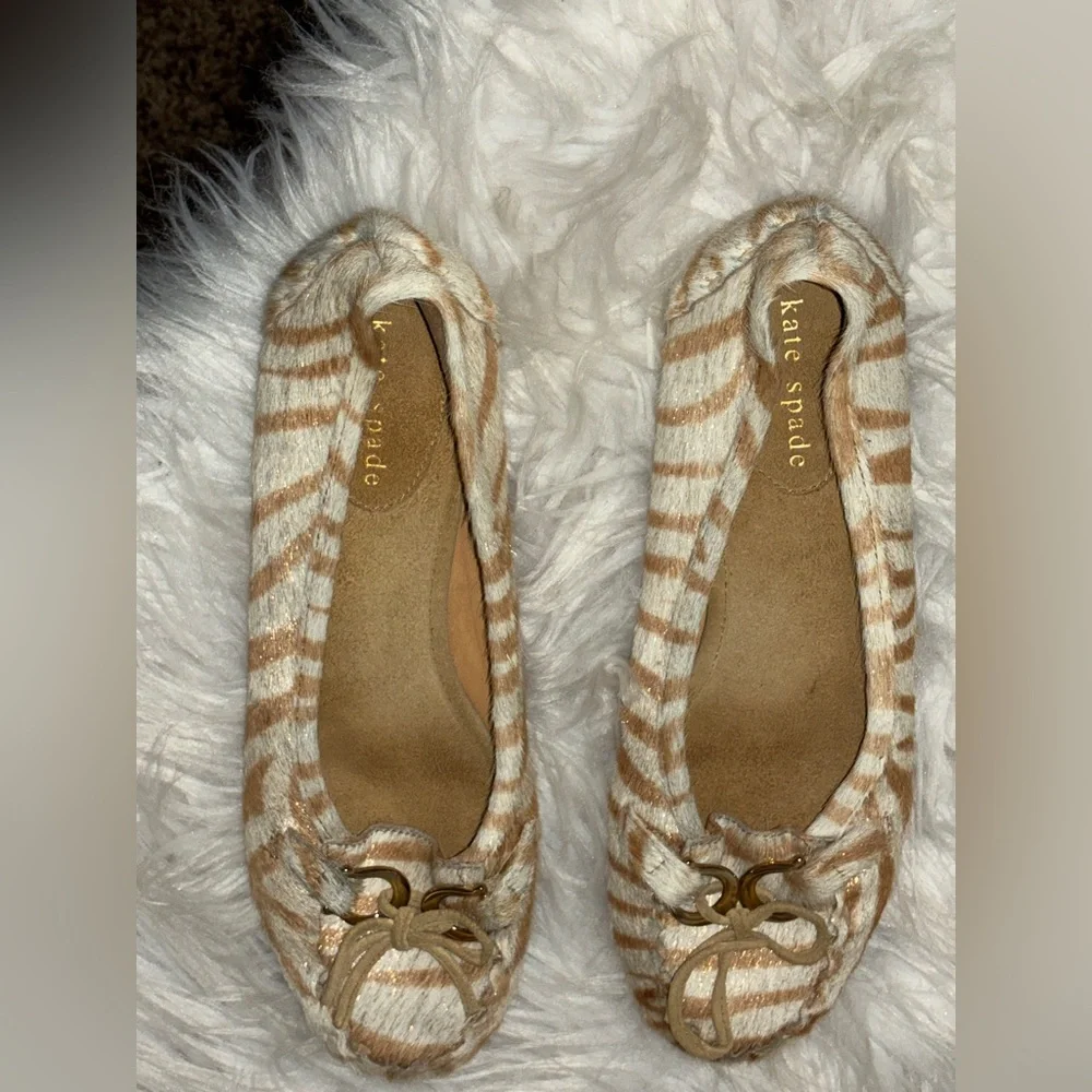 Kate Spade New York Zebra Flats Zebra Size 5.5‎